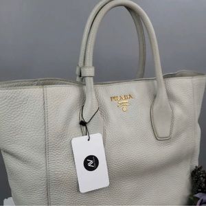 Prada Pebbled Leather Bag